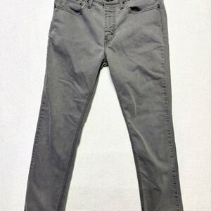 Levi's Men's Slim Jeans in Charcoal Gray